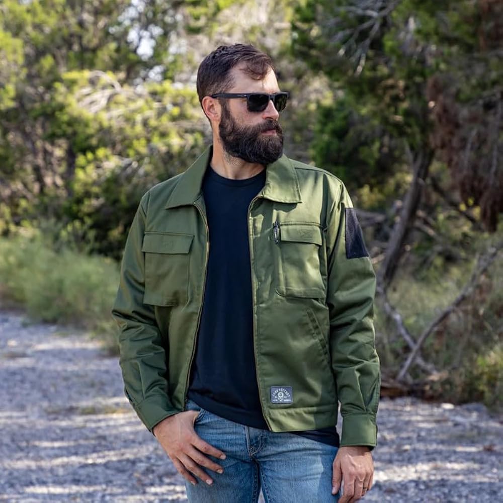 Zero Foxtrot Men's Mechanic Jacket 2.0 - Zip Up Work Coat